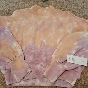 New spiritual gangster mock sweatshirt sz M